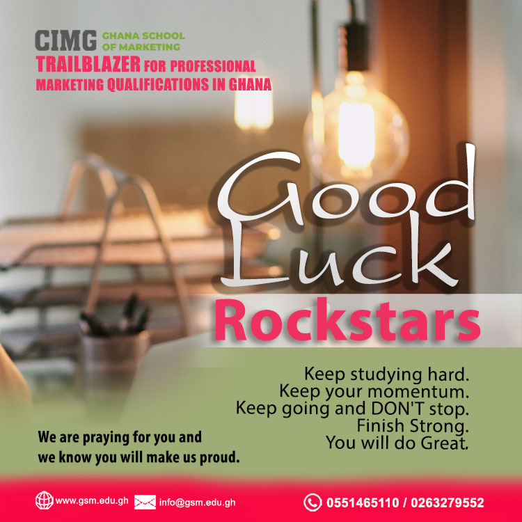 Good luck rockstars