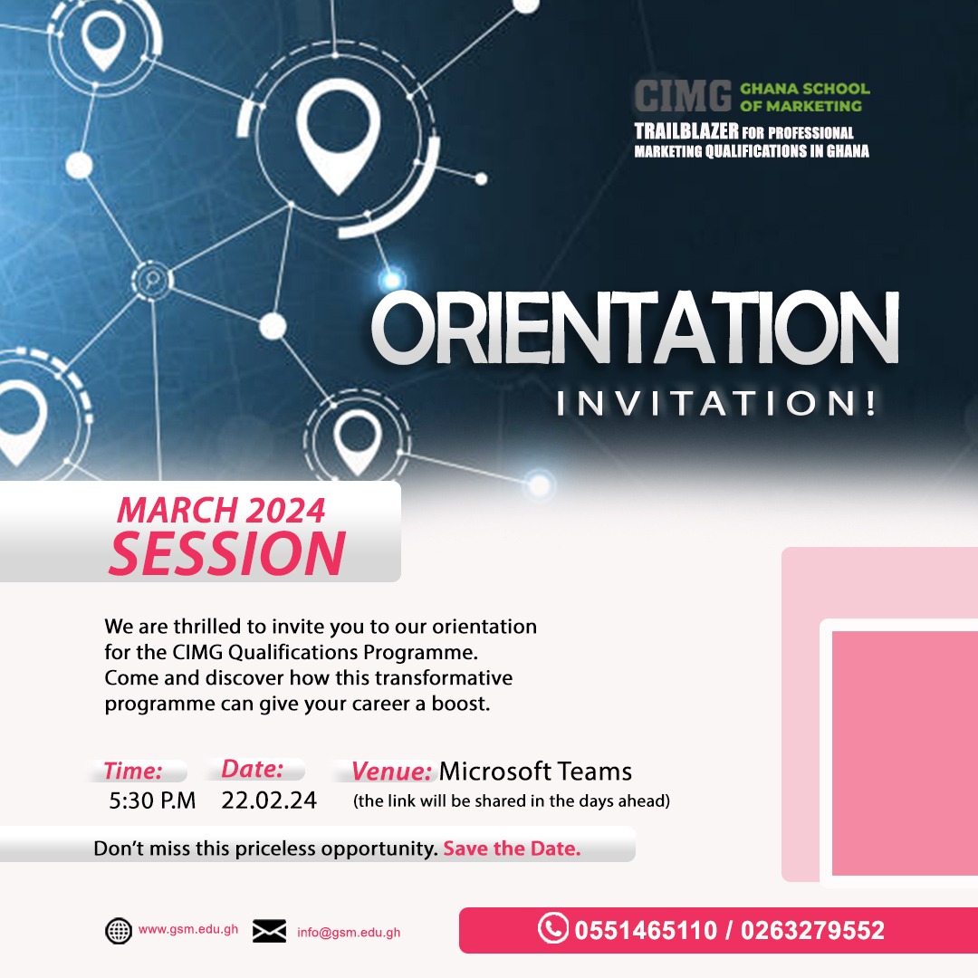 March Orientation